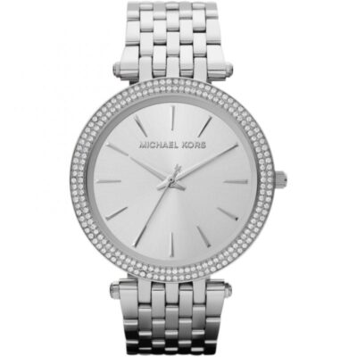 Michael Kors Ladies Silver Watch - MK3190